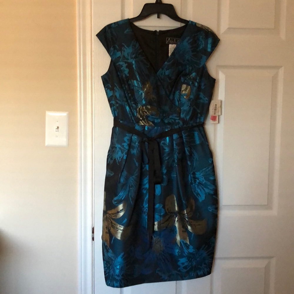 Alex Evenings Dress, Size 8, NWT